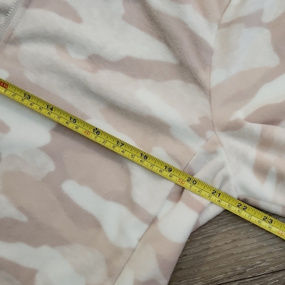 Old Navy Active Fleece Camo Zip-Up Jacket Sweater With Pockets Women's XL Tall - Picture 12 of 15